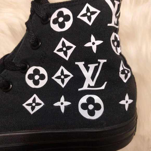 LV and Converse Collaboration High Top Sneaker - Picture 11 of 11